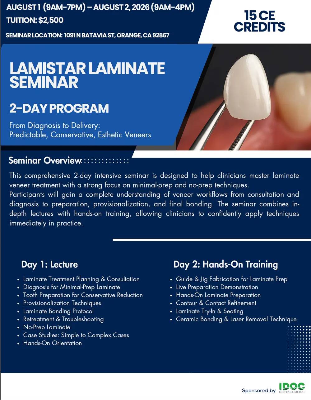 Dream牙科Park Jonguk院长的Lamista学院研讨会公告 — 图5